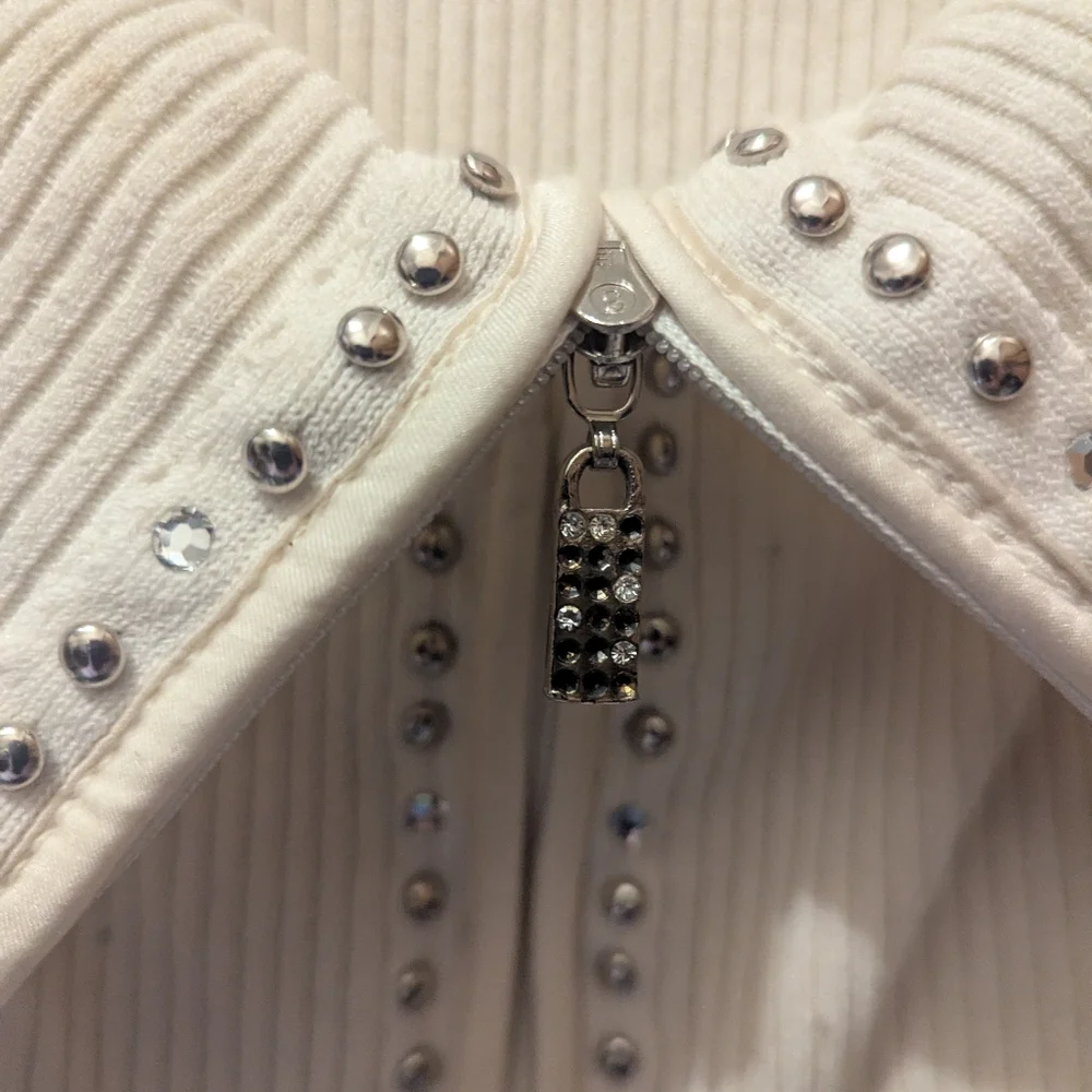 Cache Cream Ribbed Sweater - Picture 4 of 4